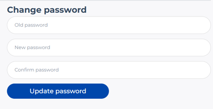 change password